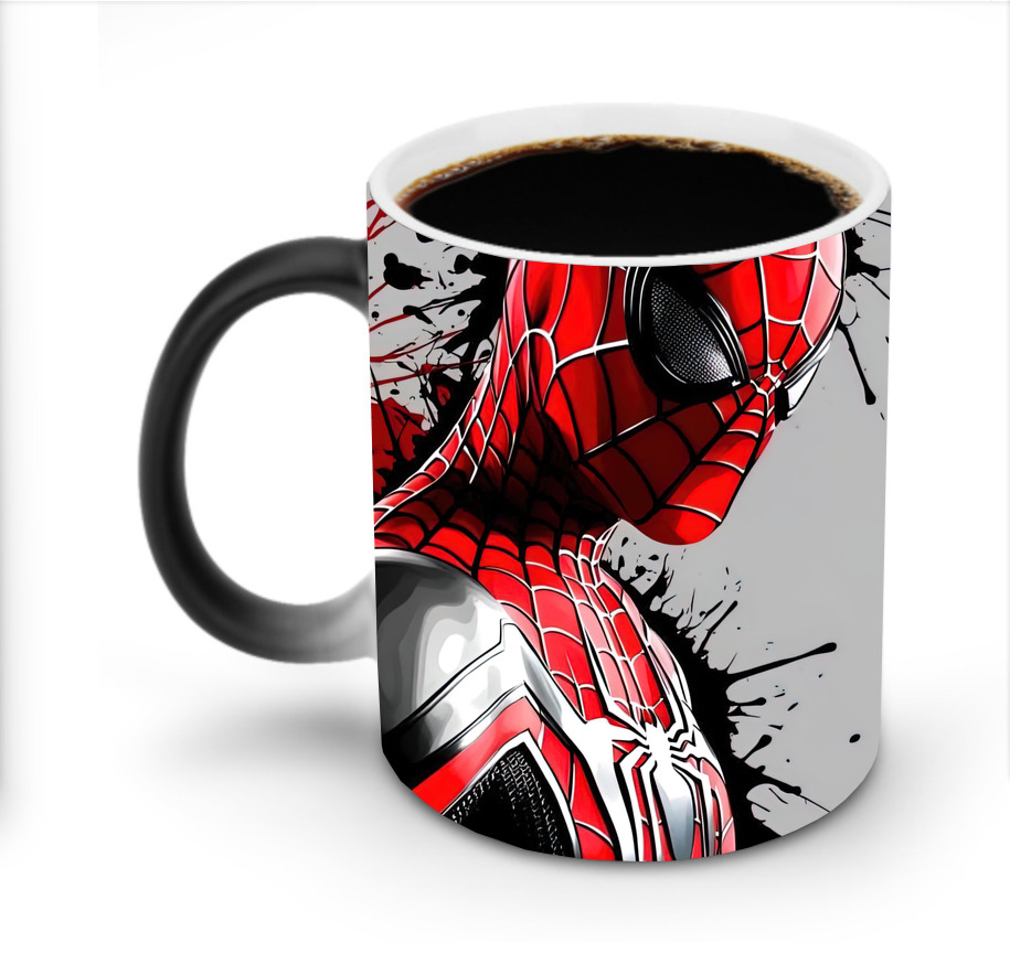 Spider Man スパイダーマン 温度変色マグカップ
