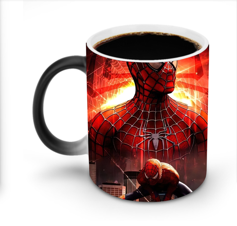 Spider Man スパイダーマン 温度変色マグカップ
