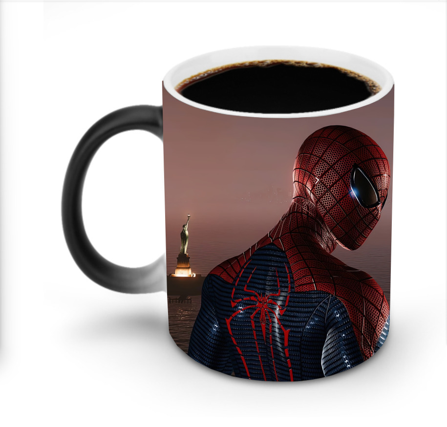 Spider Man スパイダーマン 温度変色マグカップ