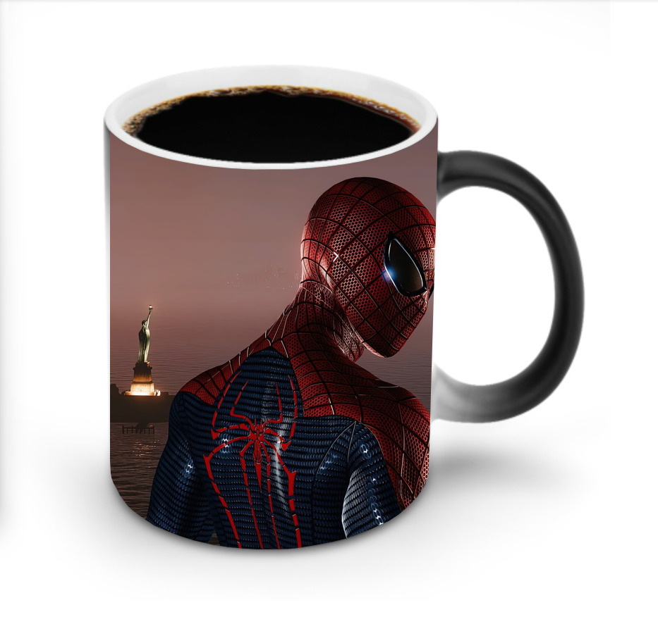 Spider Man スパイダーマン 温度変色マグカップ