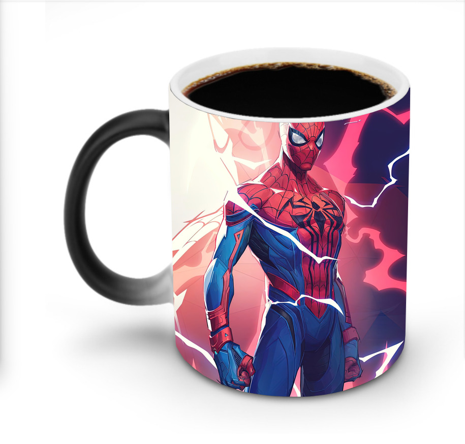 Spider Man スパイダーマン 温度変色マグカップ