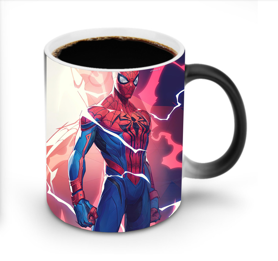 Spider Man スパイダーマン 温度変色マグカップ