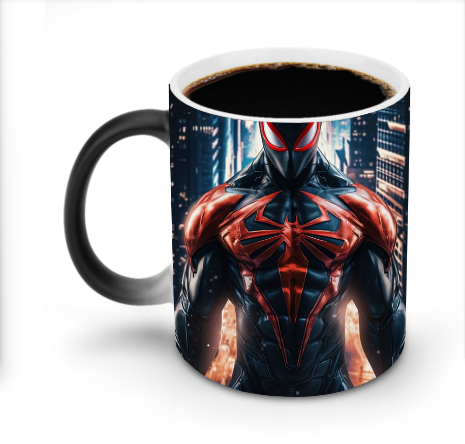 Spider Man スパイダーマン 温度変色マグカップ
