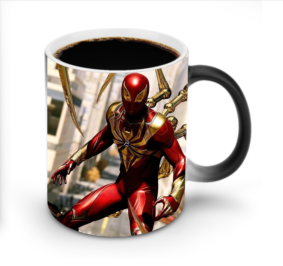 （画像用） Spider Man スパイダーマン 温度変色マグカップ