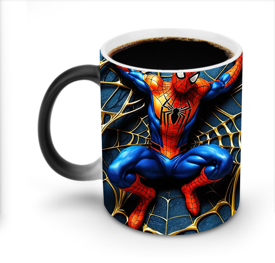 Spider Man スパイダーマン 温度変色マグカップ