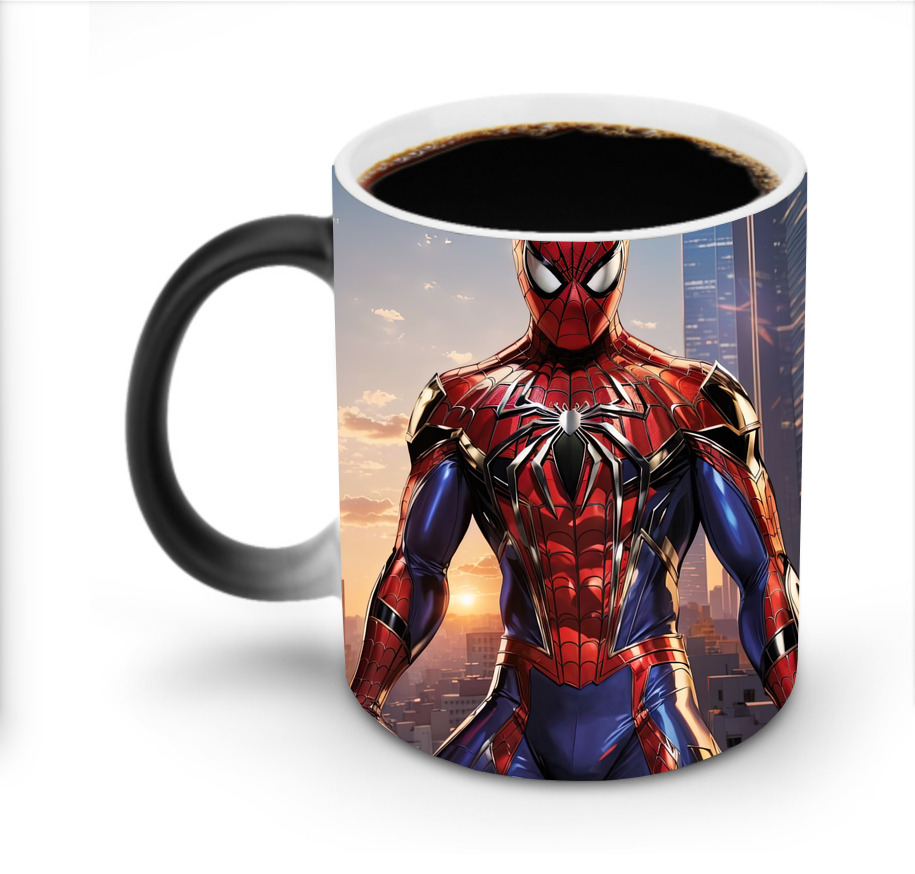 Spider Man スパイダーマン 温度変色マグカップ