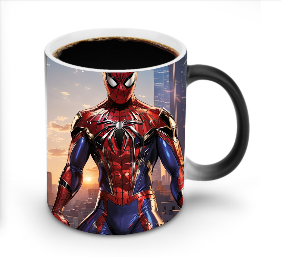 Spider Man スパイダーマン 温度変色マグカップ