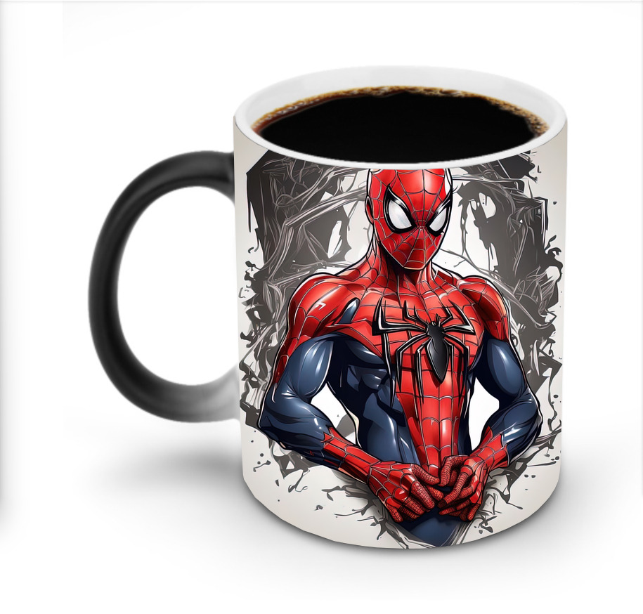 Spider Man スパイダーマン 温度変色マグカップ