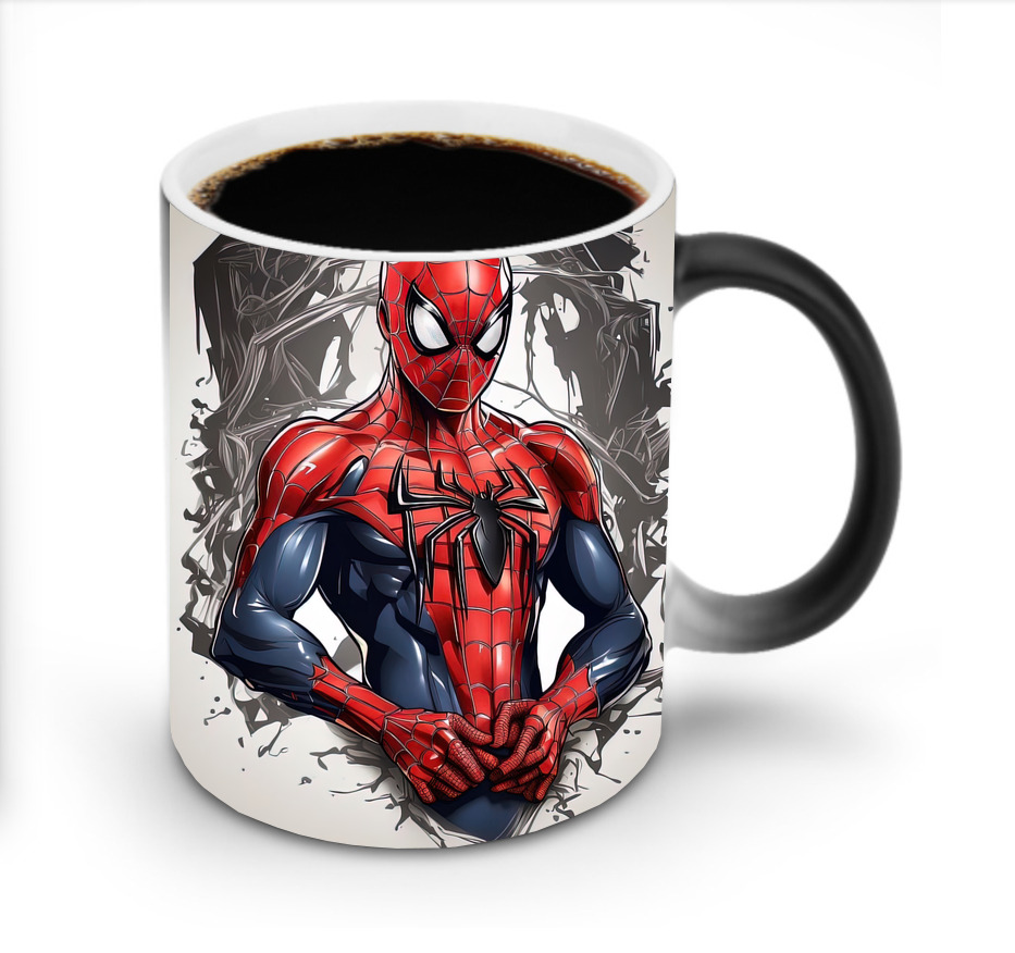Spider Man スパイダーマン 温度変色マグカップ