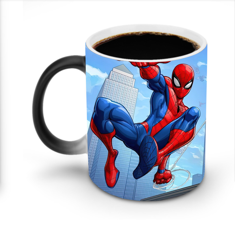Spider Man スパイダーマン 温度変色マグカップ