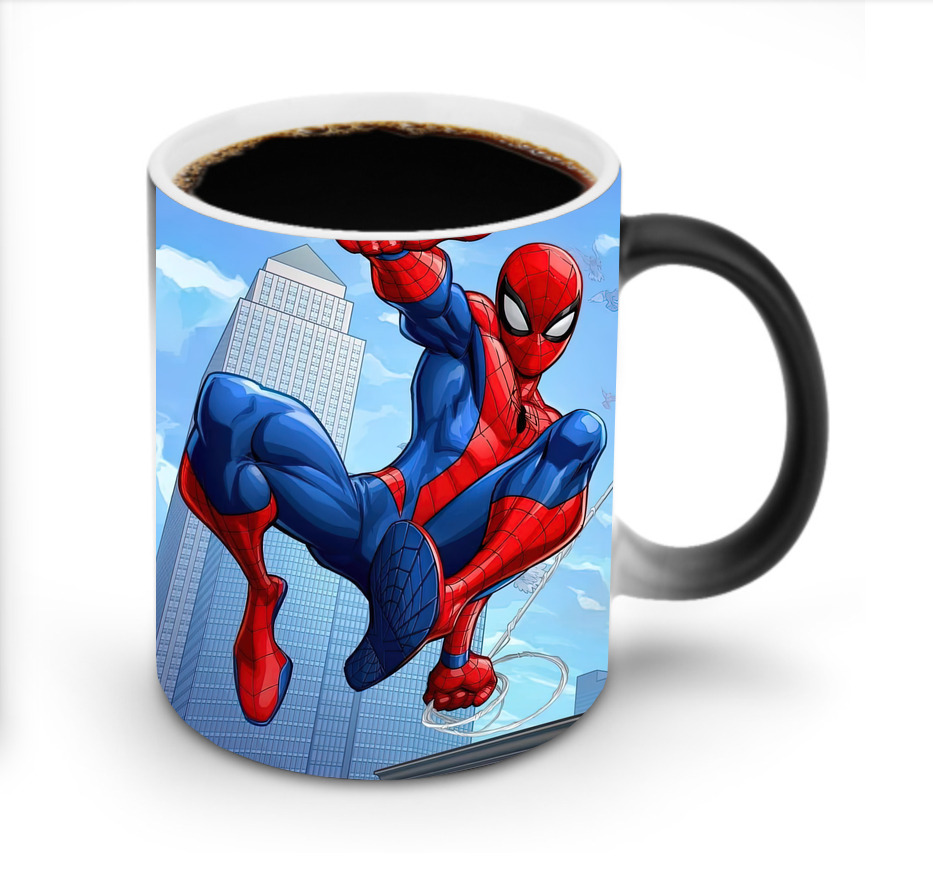 Spider Man スパイダーマン 温度変色マグカップ