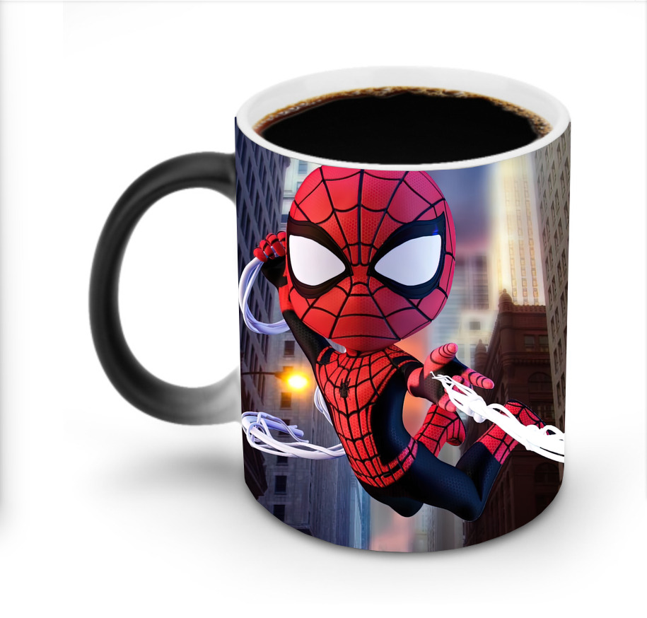 Spider Man スパイダーマン 温度変色マグカップ