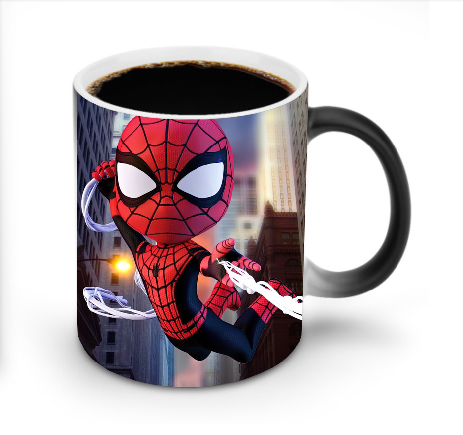 Spider Man スパイダーマン 温度変色マグカップ