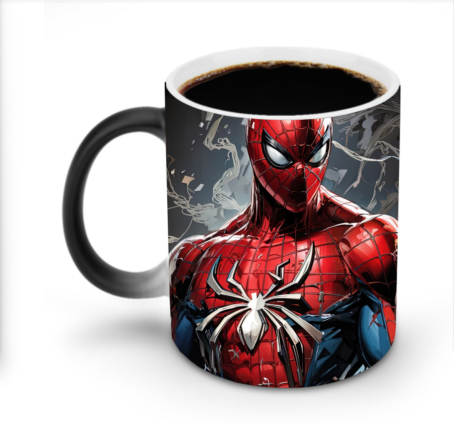 Spider Man スパイダーマン 温度変色マグカップ
