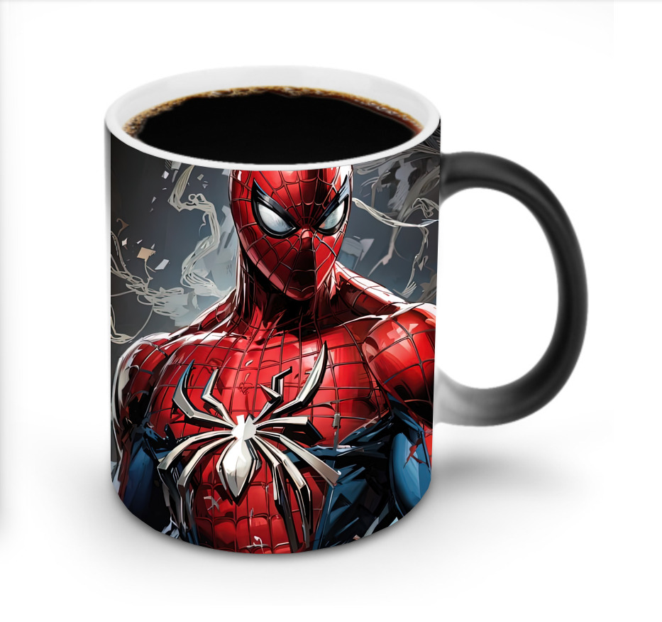 Spider Man スパイダーマン 温度変色マグカップ