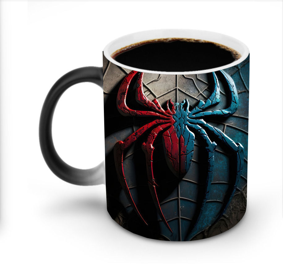 Spider Man スパイダーマン 温度変色マグカップ