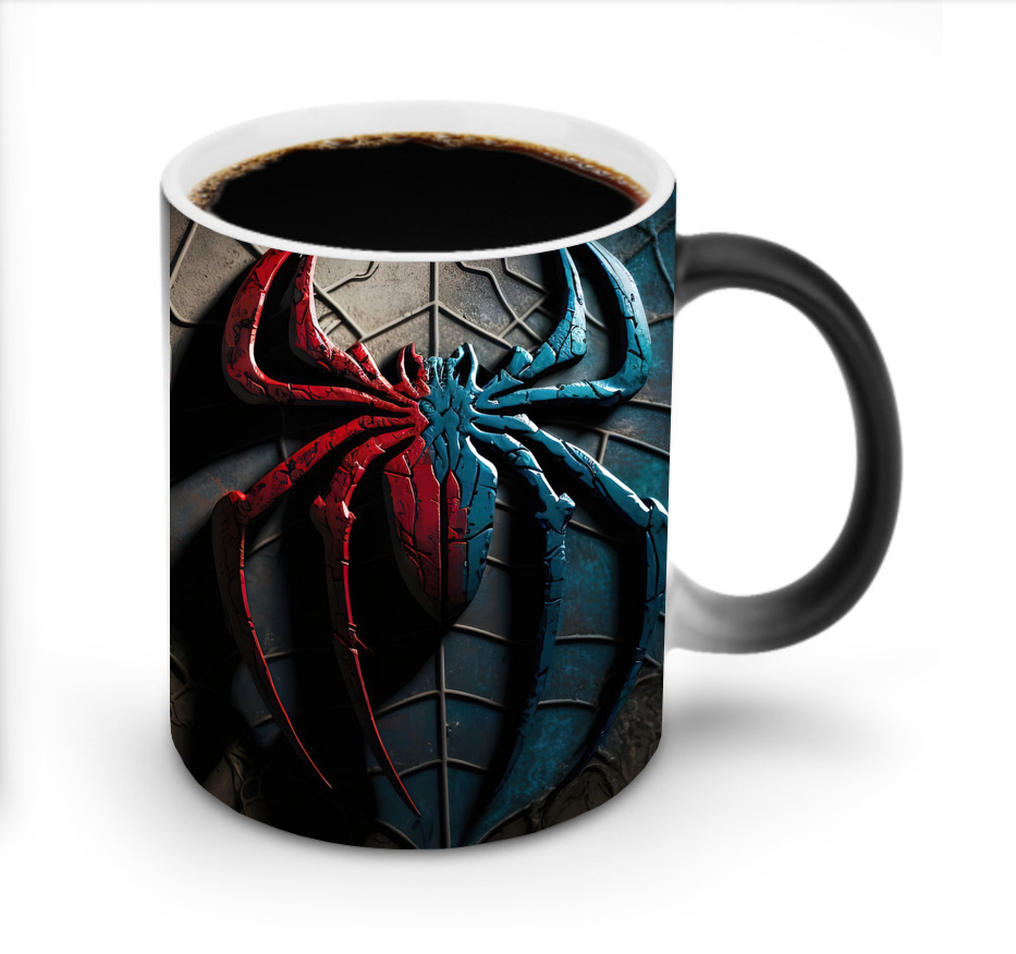 Spider Man スパイダーマン 温度変色マグカップ