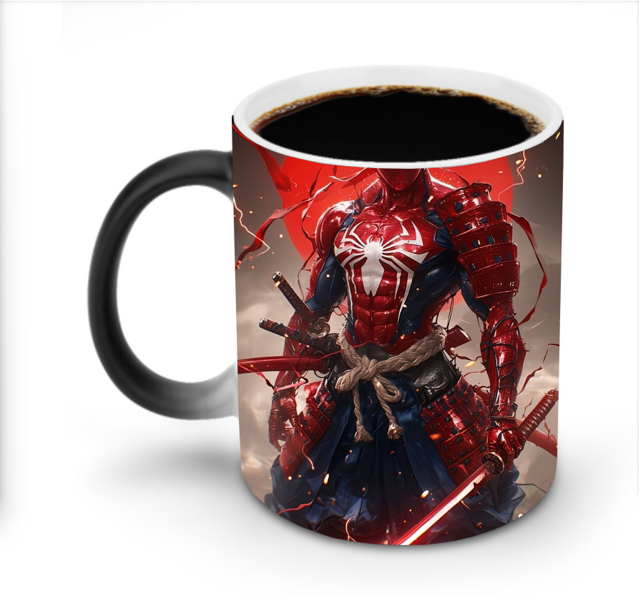 （画像用） Spider Man スパイダーマン 温度変色マグカップ