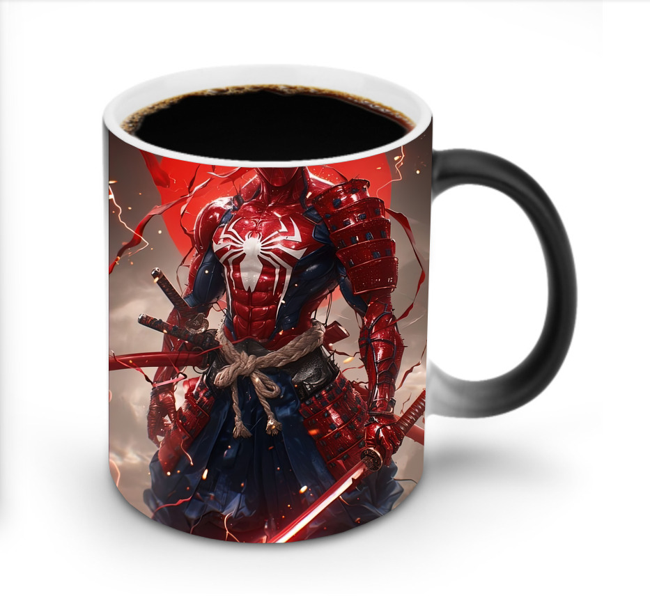 （画像用） Spider Man スパイダーマン 温度変色マグカップ