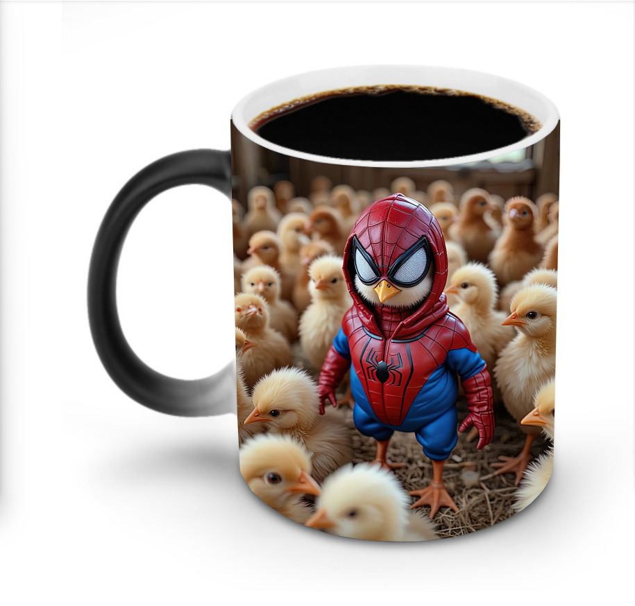 Spider Man スパイダーマン 温度変色マグカップ