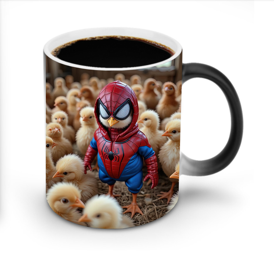 Spider Man スパイダーマン 温度変色マグカップ