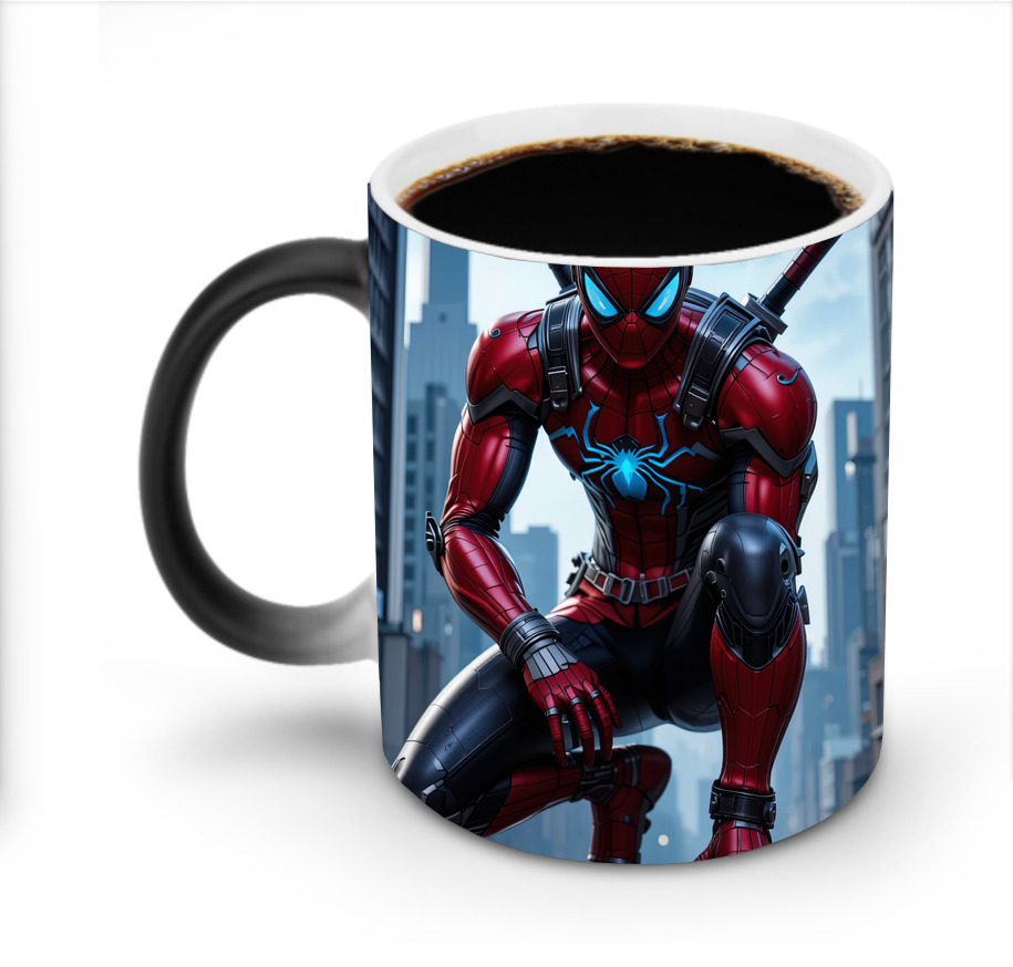 Spider Man スパイダーマン 温度変色マグカップ