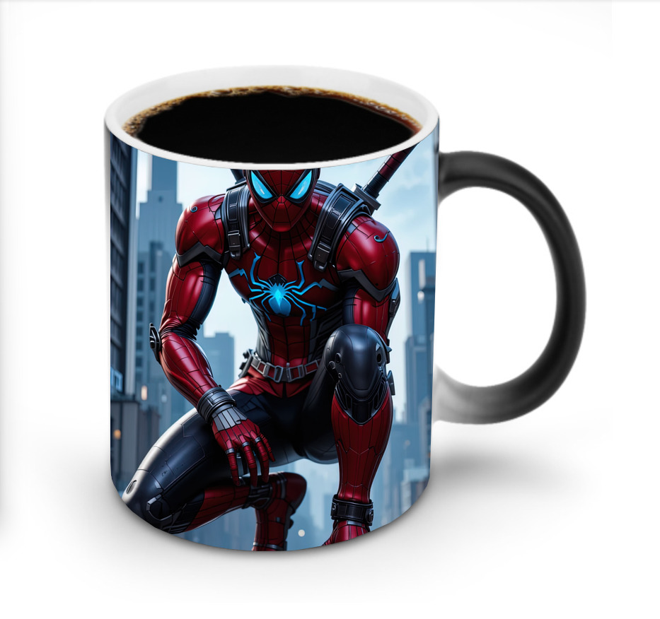 Spider Man スパイダーマン 温度変色マグカップ