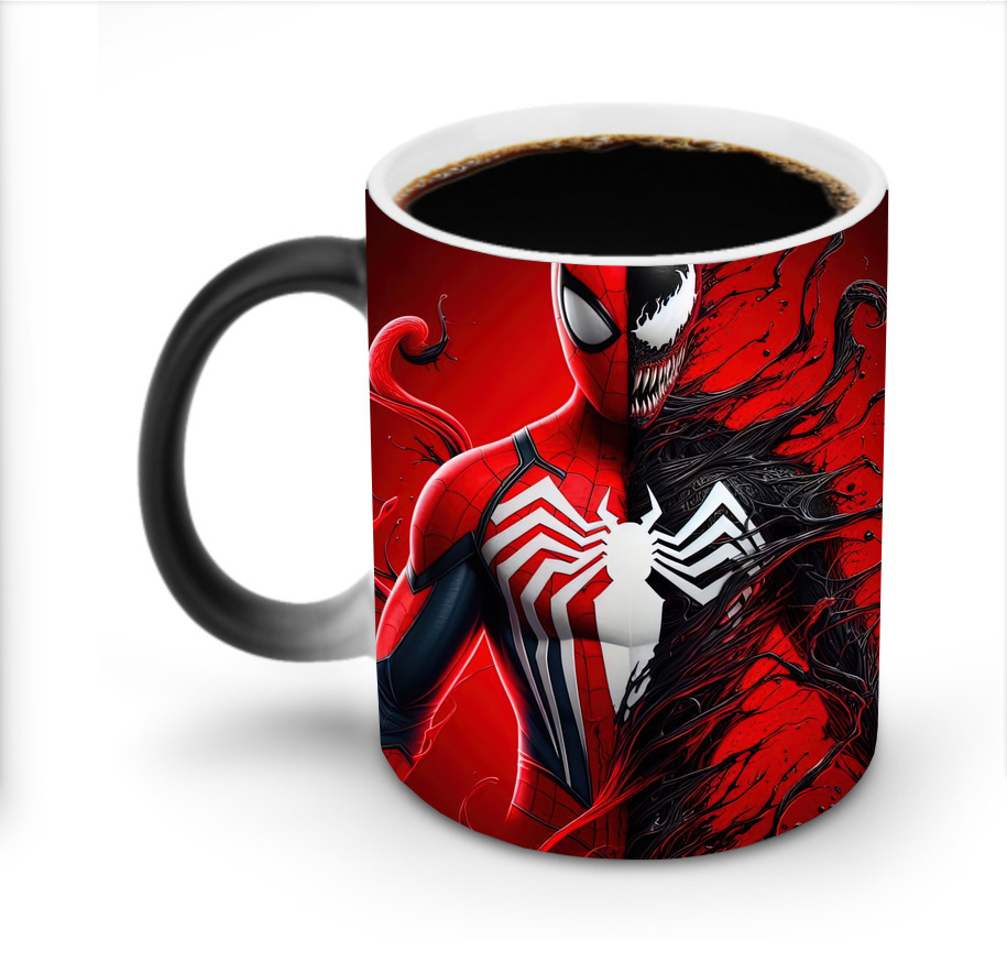 Spider Man スパイダーマン 温度変色マグカップ