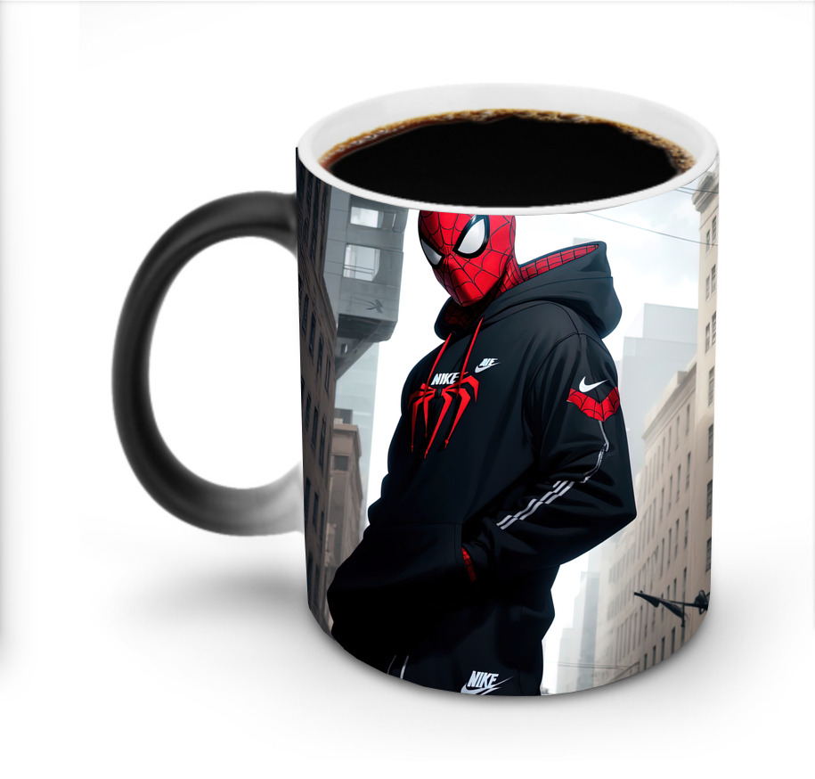 （画像用） Spider Man スパイダーマン 温度変色マグカップ