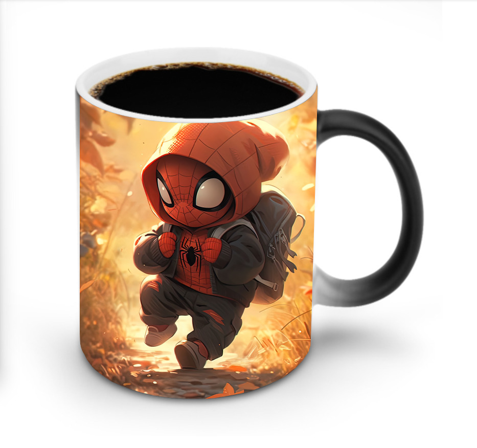 Spider Man スパイダーマン 温度変色マグカップ