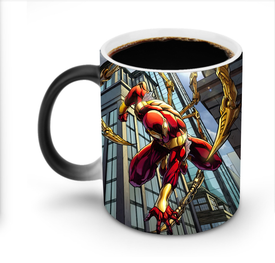 （画像用） Spider Man スパイダーマン 温度変色マグカップ