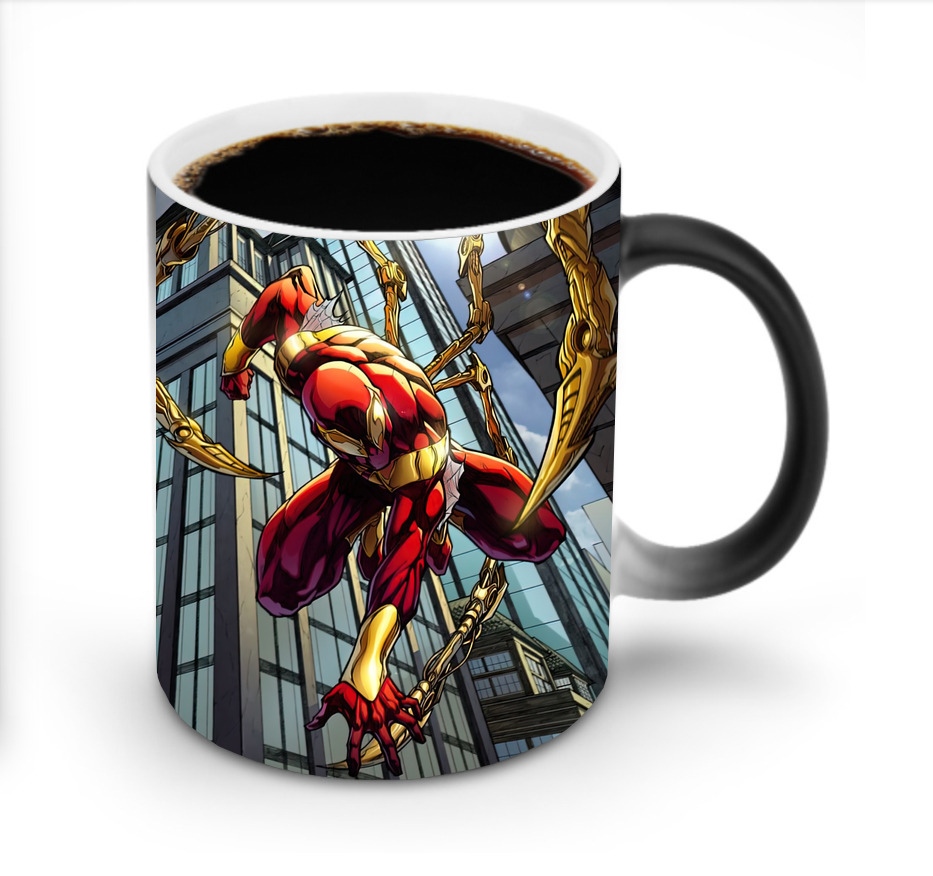 （画像用） Spider Man スパイダーマン 温度変色マグカップ
