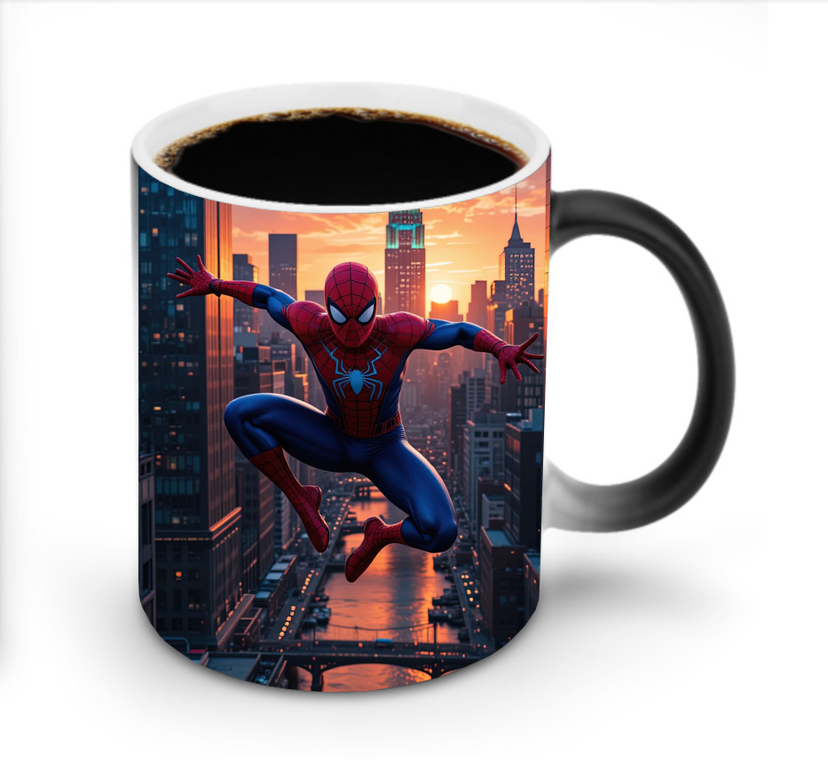 Spider Man スパイダーマン 温度変色マグカップ