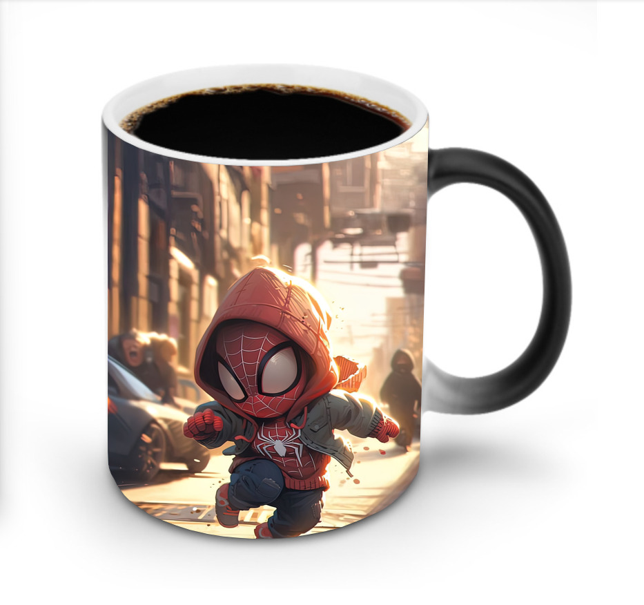 Spider Man スパイダーマン 温度変色マグカップ