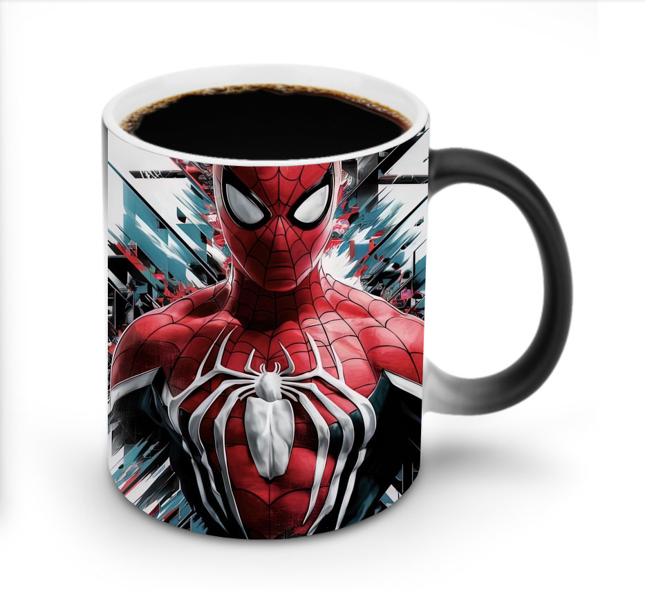 Spider Man スパイダーマン 温度変色マグカップ