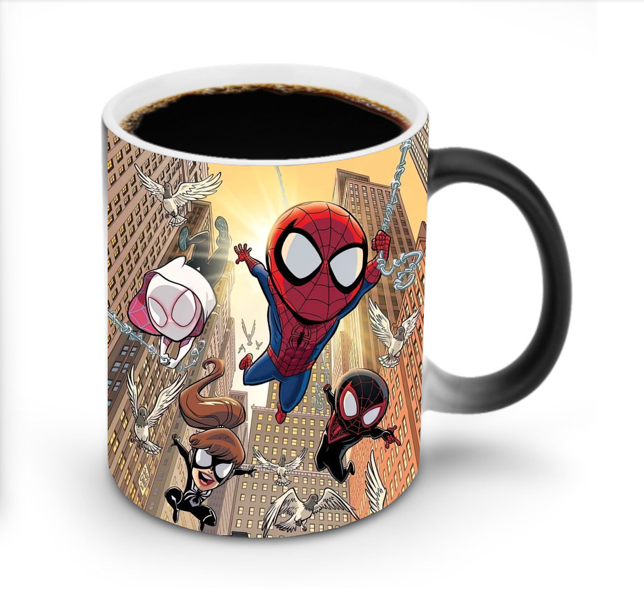 Spider Man スパイダーマン 温度変色マグカップ