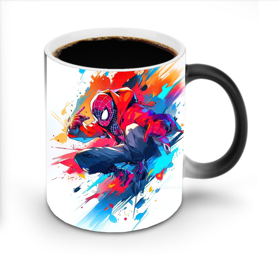 Spider Man スパイダーマン 温度変色マグカップ