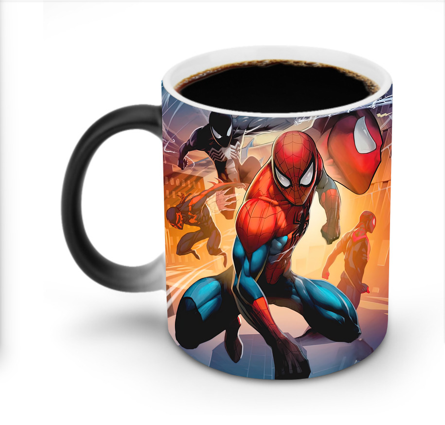 Spider Man スパイダーマン 温度変色マグカップ