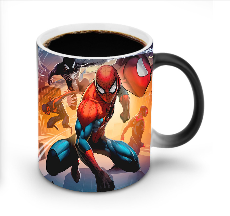 Spider Man スパイダーマン 温度変色マグカップ