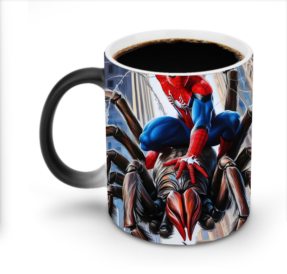 Spider Man スパイダーマン 温度変色マグカップ