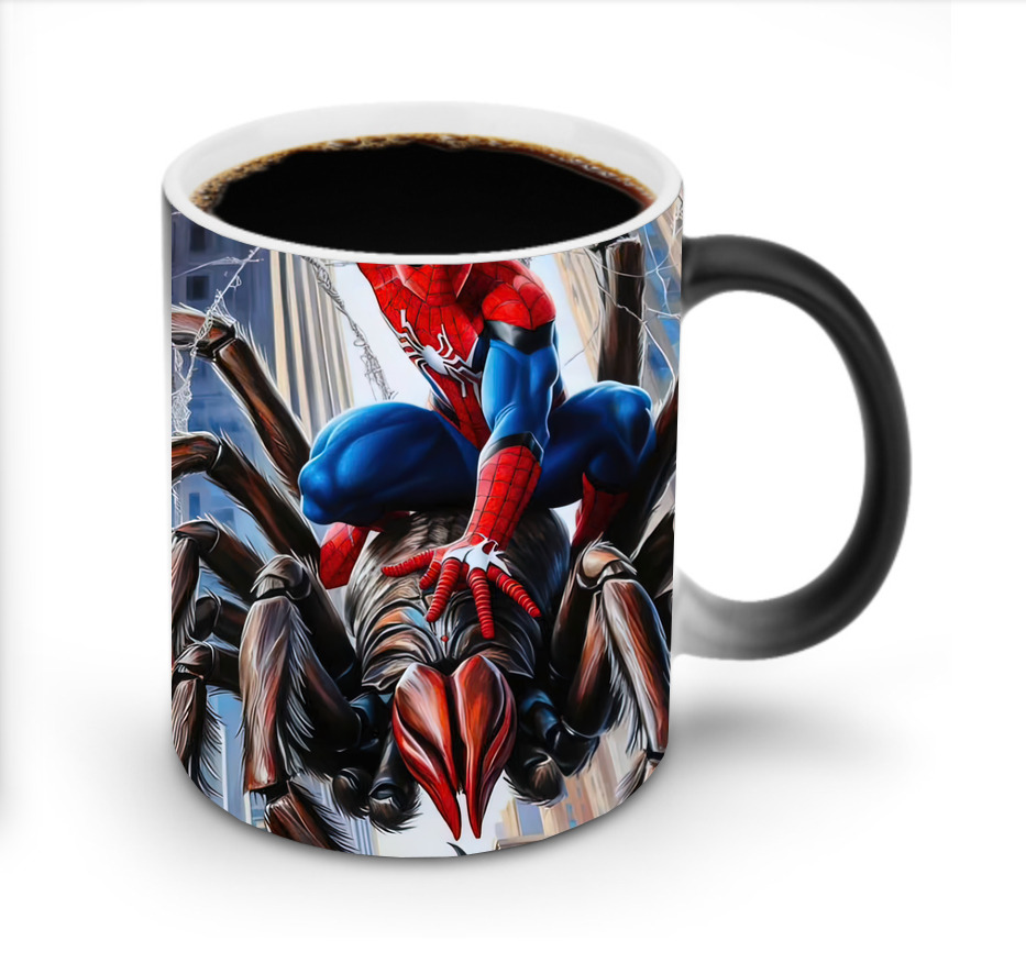 Spider Man スパイダーマン 温度変色マグカップ