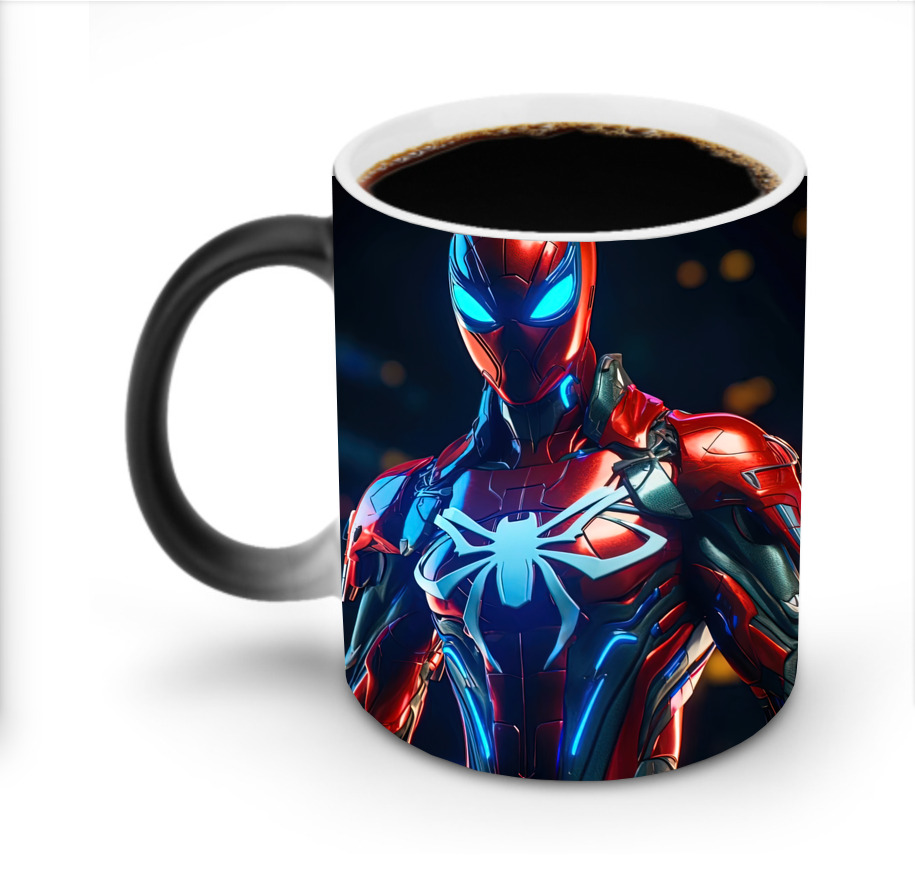 Spider Man スパイダーマン 温度変色マグカップ