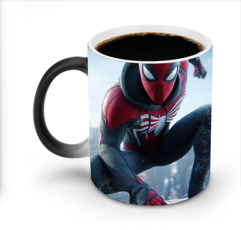 Spider Man スパイダーマン 温度変色マグカップ