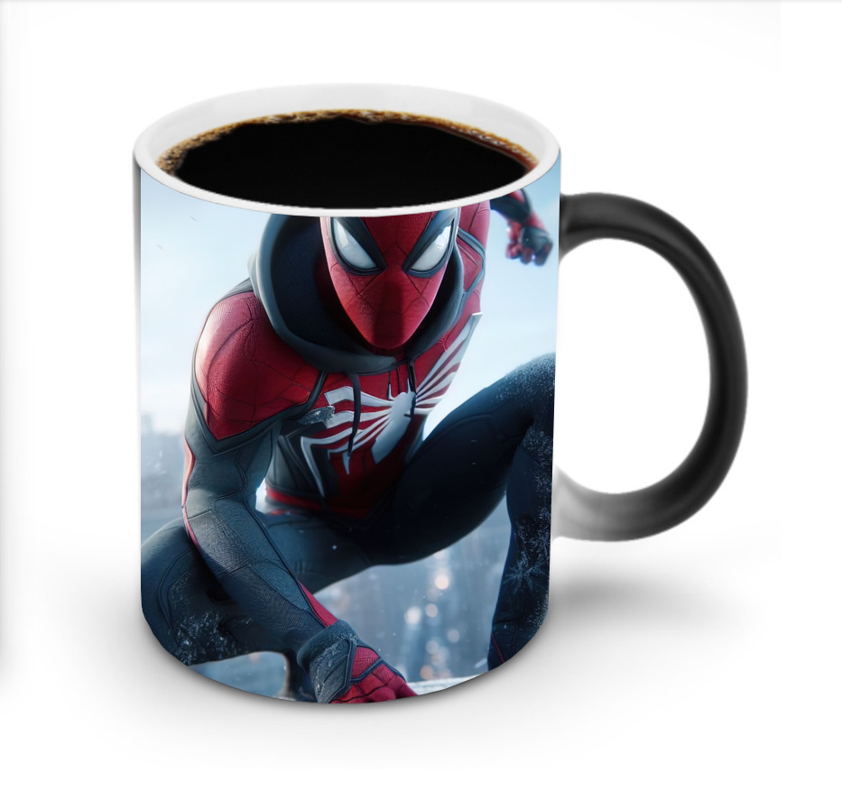 Spider Man スパイダーマン 温度変色マグカップ