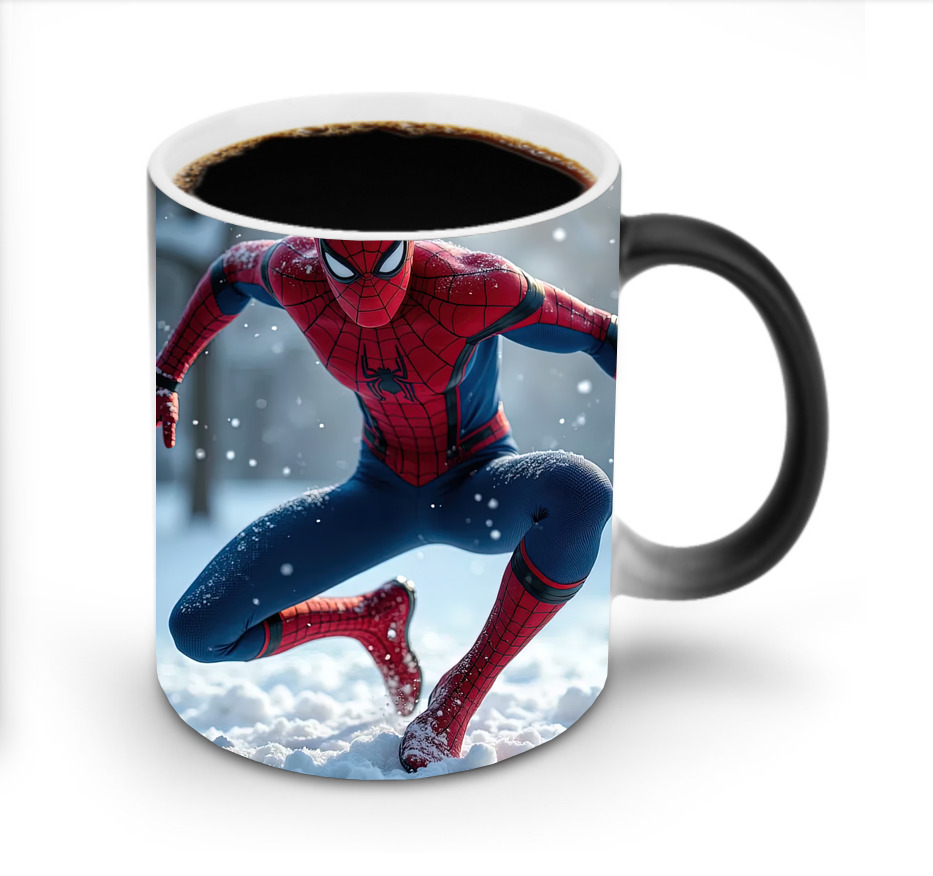Spider Man スパイダーマン 温度変色マグカップ