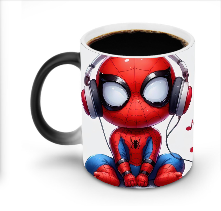 （画像用） Spider Man スパイダーマン 温度変色マグカップ