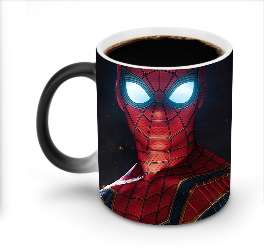 （画像用） Spider Man スパイダーマン 温度変色マグカップ