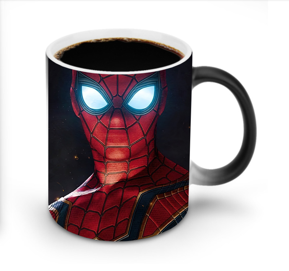 （画像用） Spider Man スパイダーマン 温度変色マグカップ