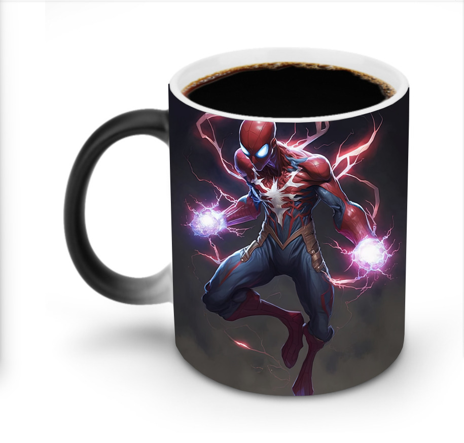 Spider Man スパイダーマン 温度変色マグカップ