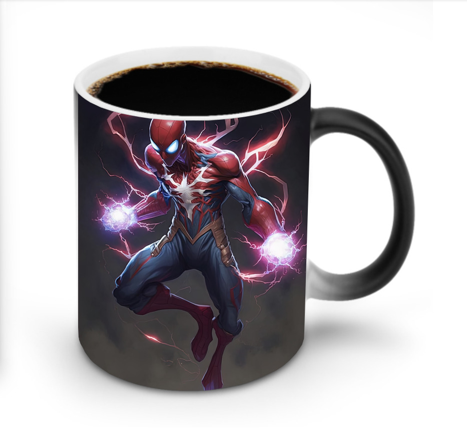 Spider Man スパイダーマン 温度変色マグカップ